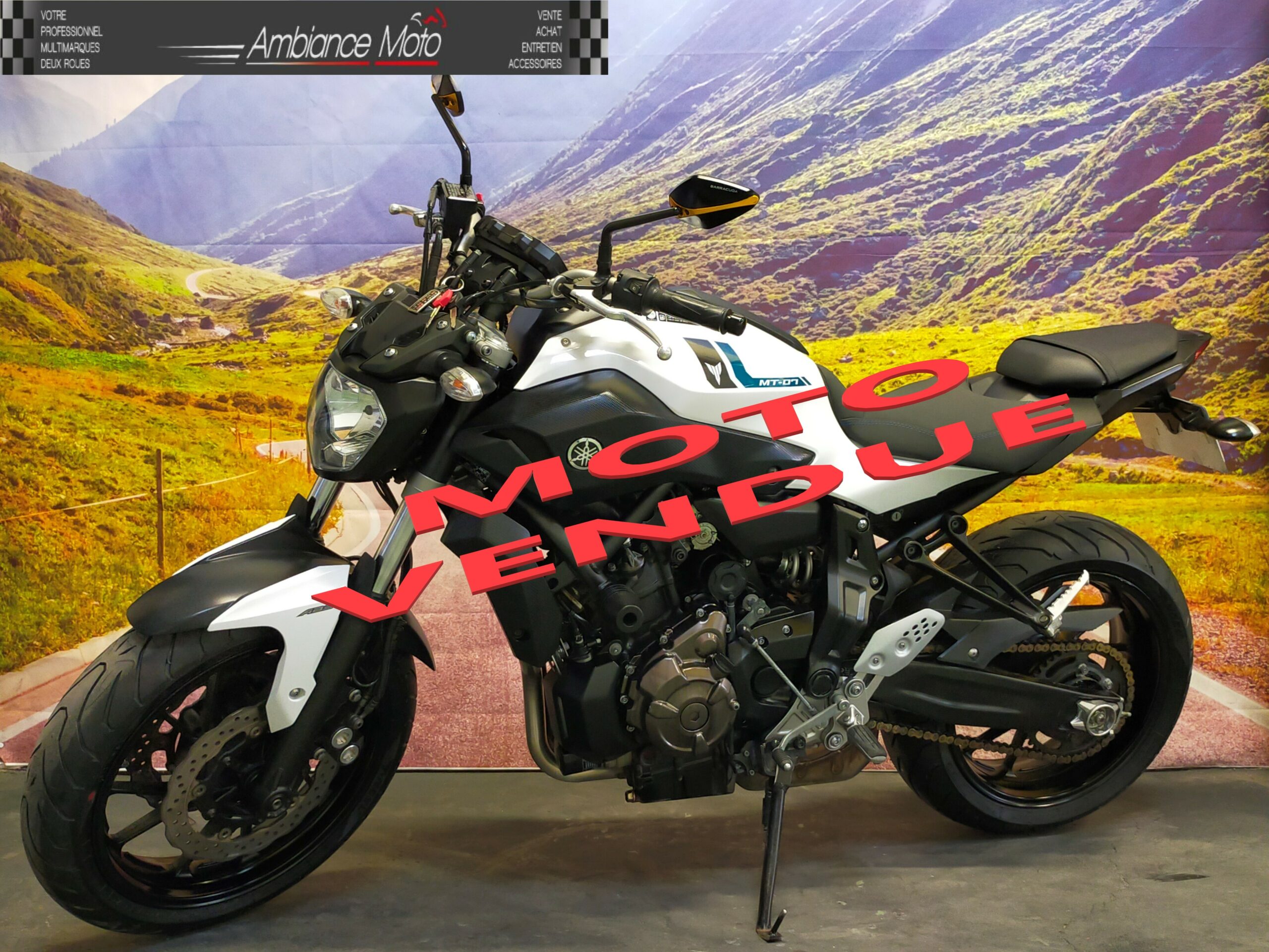 YAMAHA MT07 ABS A2 - ambiance-moto